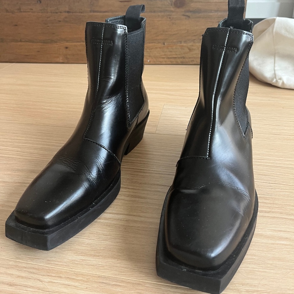 Squared ankle boots 36.5
